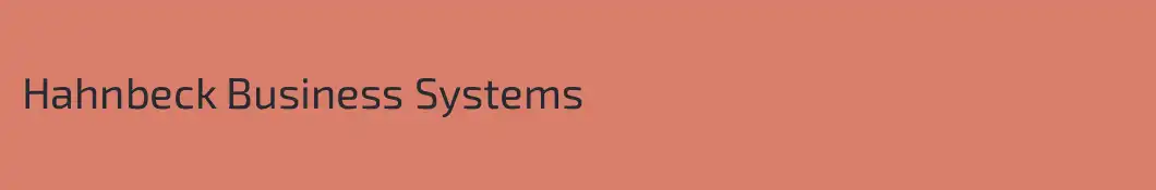 Hahnbeck Business Systems